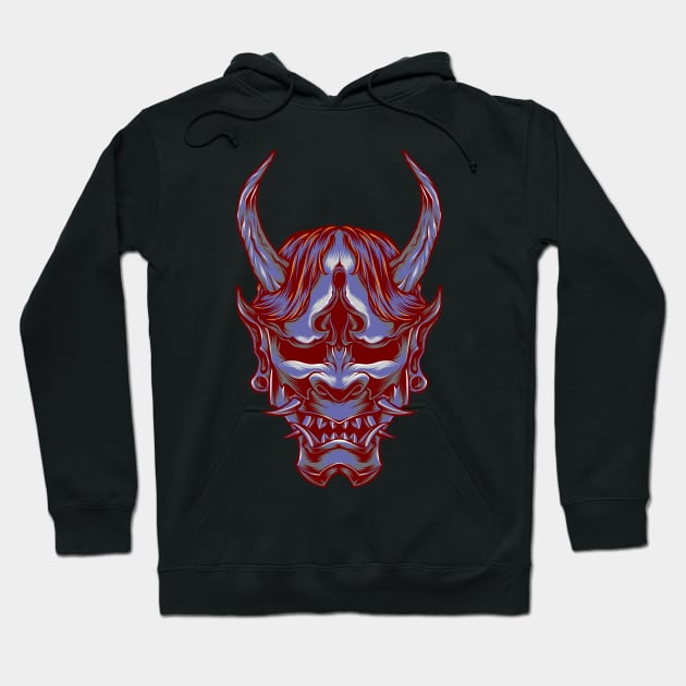 Skull Illustration Hoodie by blackdesain99